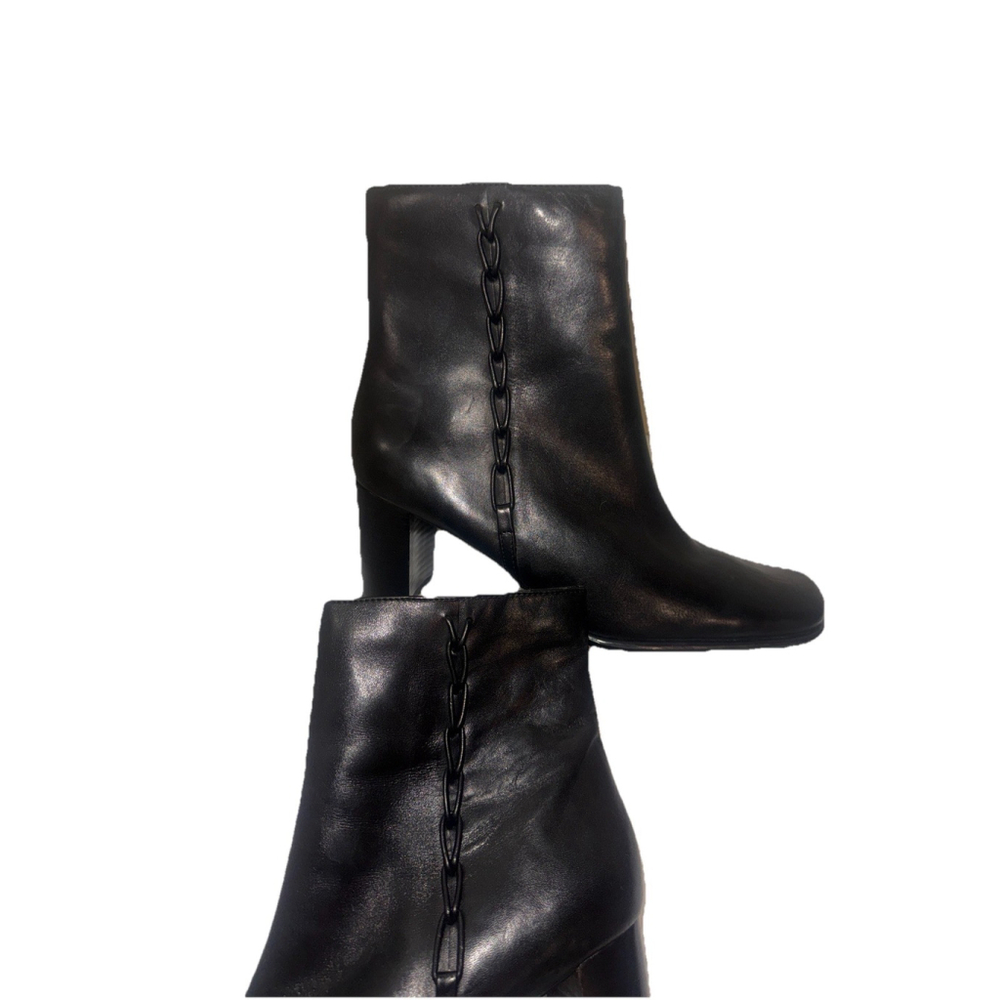 KB & Company Ankle Boot Andre Black Size 8.5m Square Toe